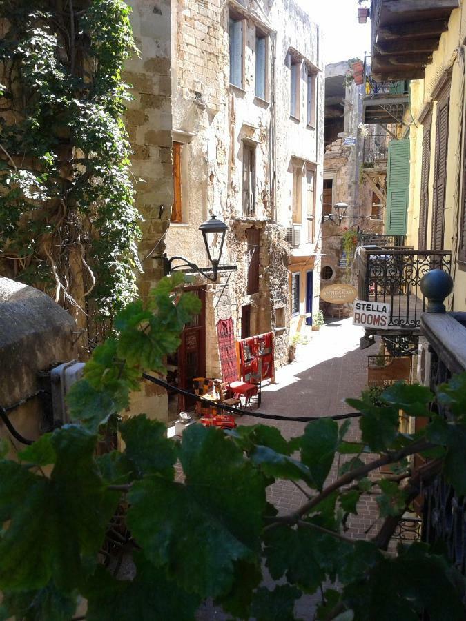 Stella Hotel Chrissi Akti Chania Exterior foto
