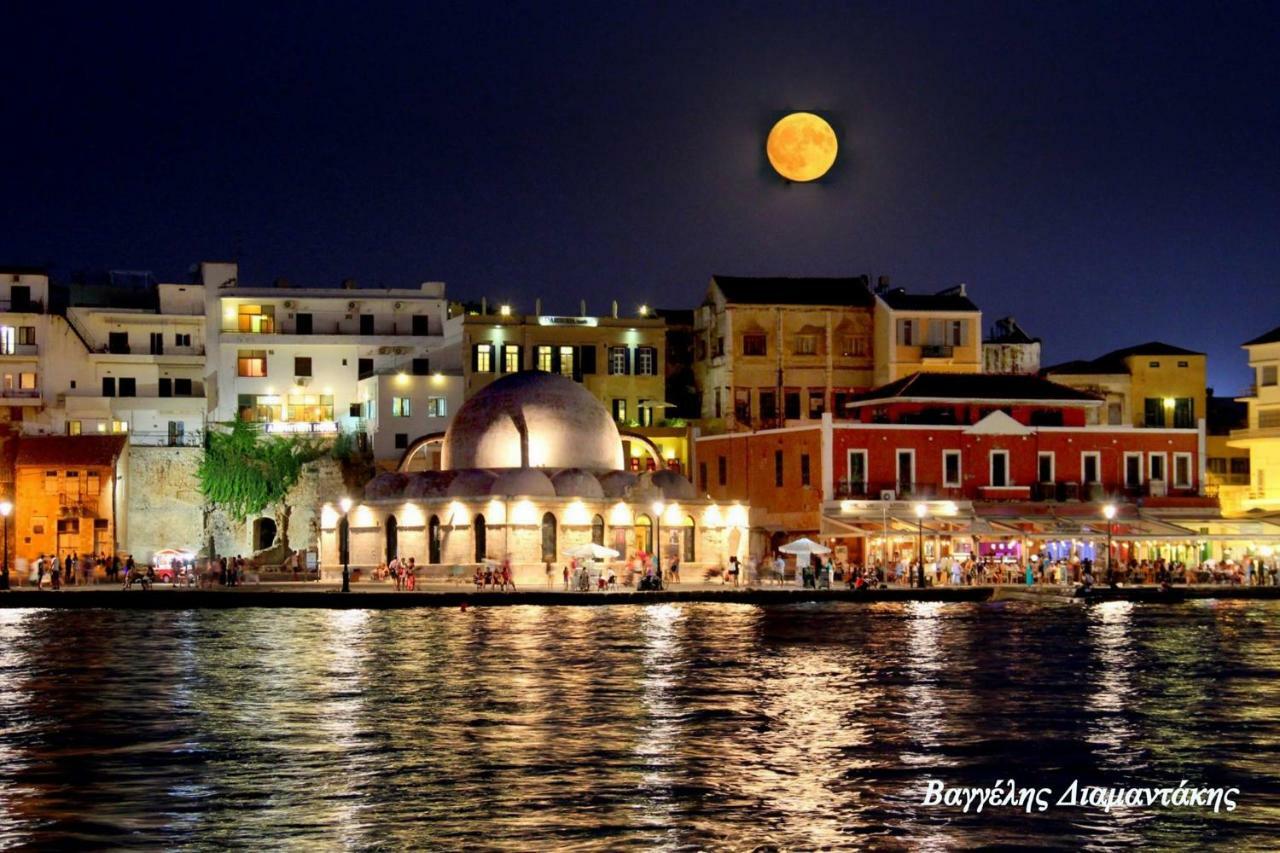 Stella Hotel Chrissi Akti Chania Exterior foto